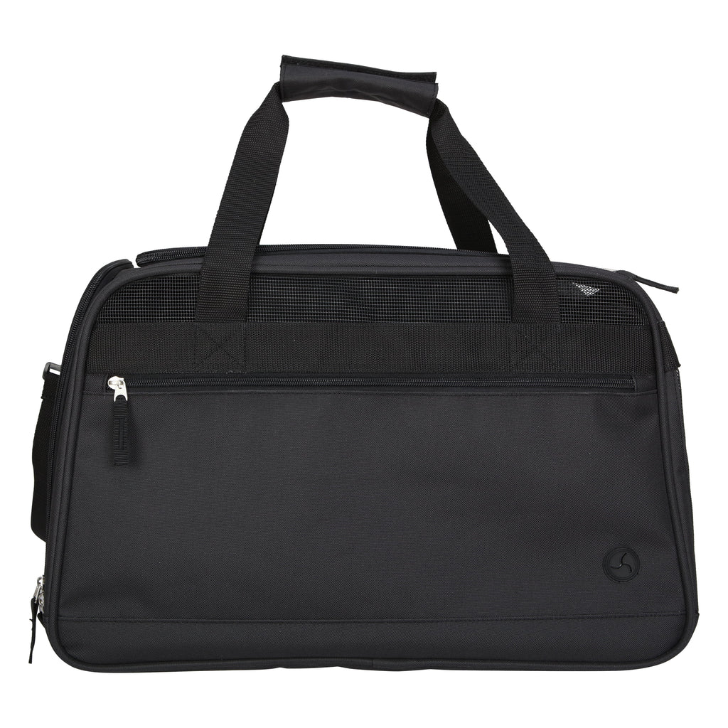 Small Pet Carrier, Black 19" x 12" x 12"