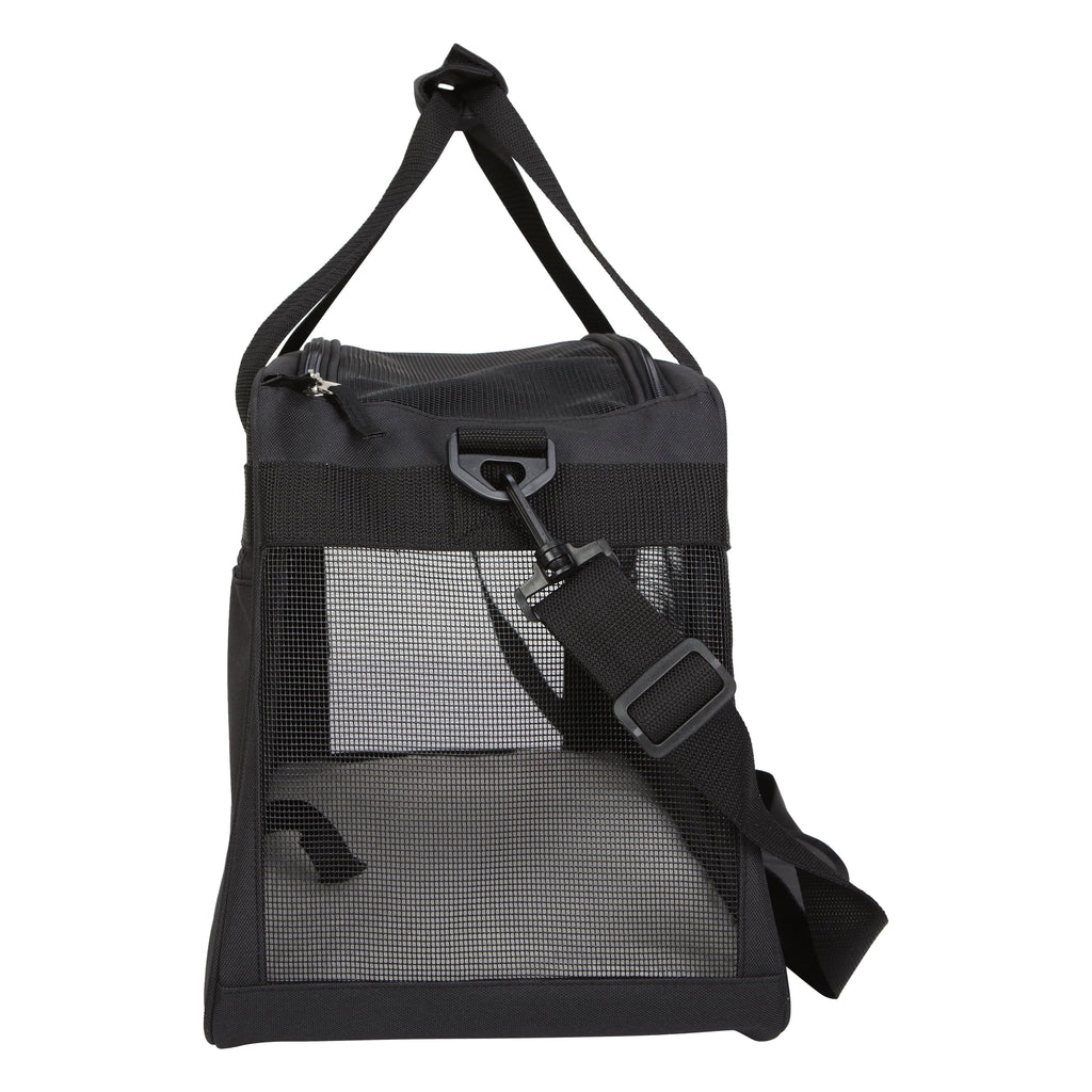 Small Pet Carrier, Black 19" x 12" x 12"