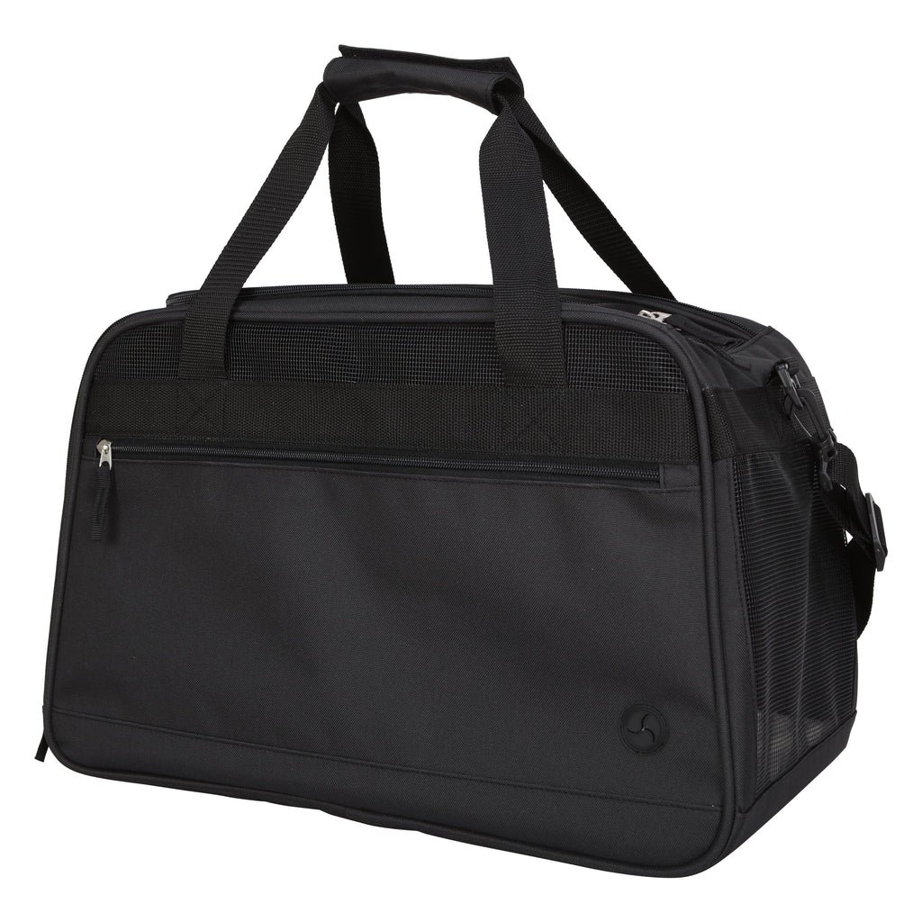 Small Pet Carrier, Black 19" x 12" x 12"