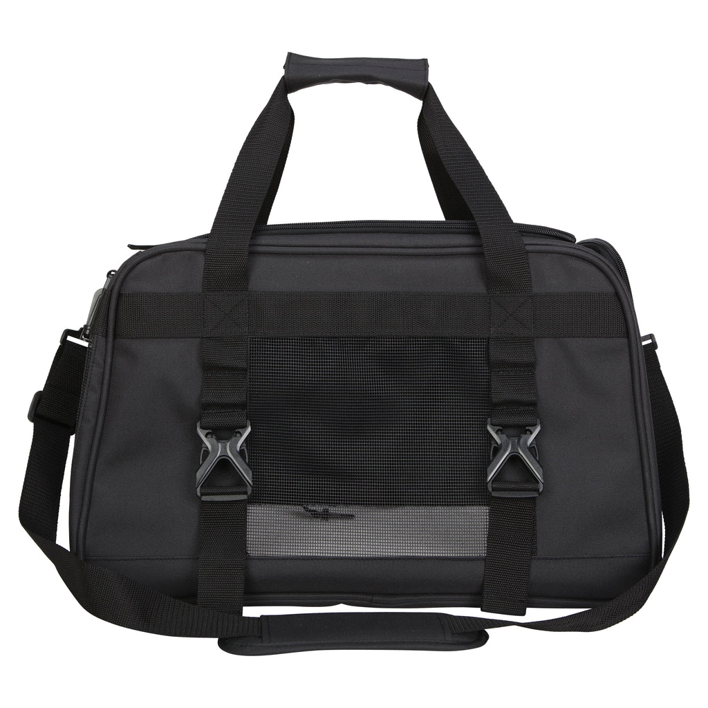Small Pet Carrier, Black 19" x 12" x 12"