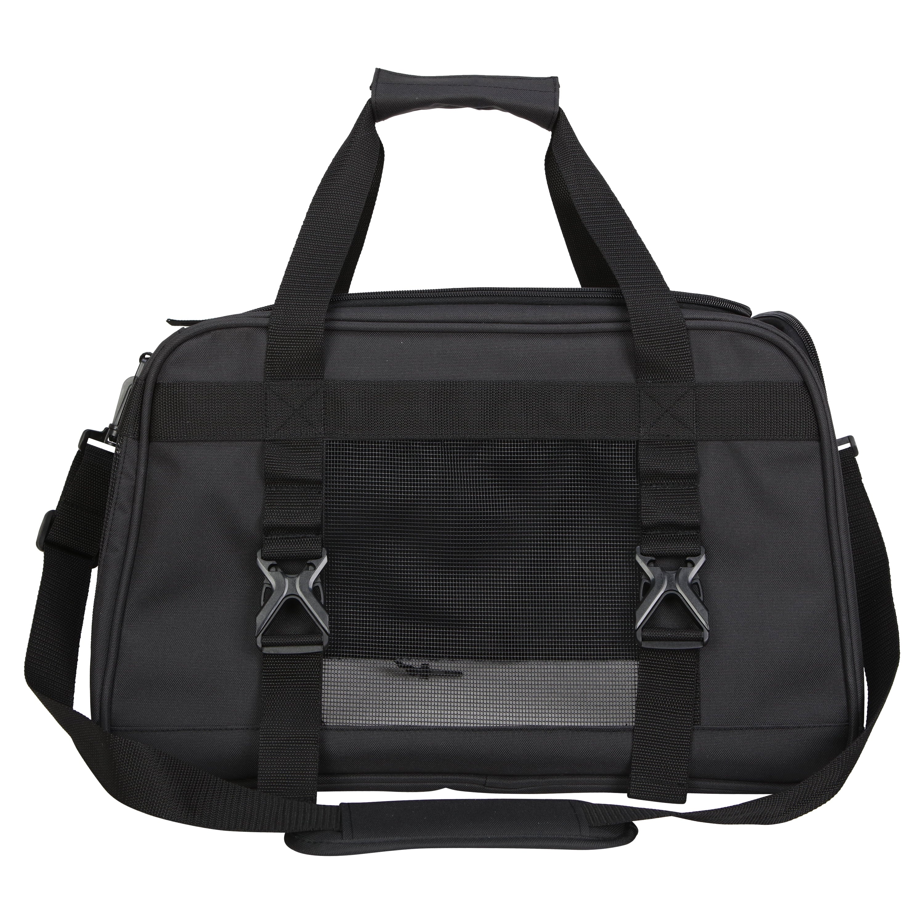 Small Pet Carrier, Black 19" x 12" x 12"