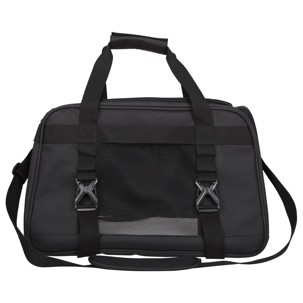 Small Pet Carrier, Black 19" x 12" x 12"