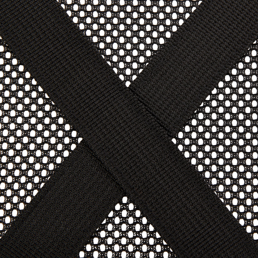 TrustyPup Car Pet Barrier Easy-Install Adjustable Mesh Back Seat Pet Barrier, Black