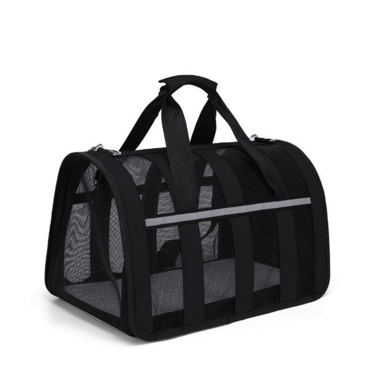 Arcticice Cat Dog Carrier for Small Medium Cats Dogs Puppies Up To 15 Lb with Oxford Cloth Full Side Mesh Collapsible Pet Carrier