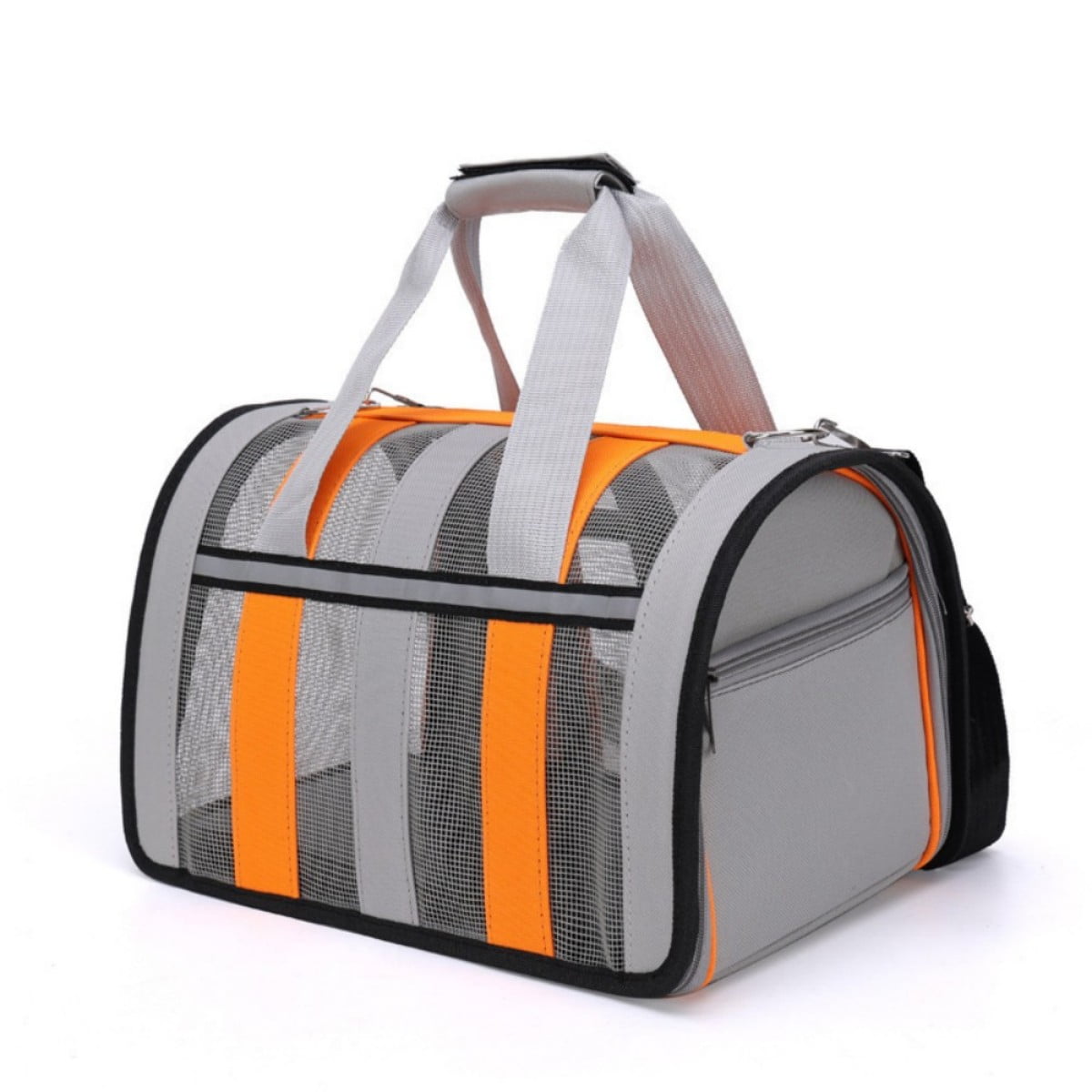 Arcticice Cat Dog Carrier for Small Medium Cats Dogs Puppies Up To 15 Lb with Oxford Cloth Full Side Mesh Collapsible Pet Carrier