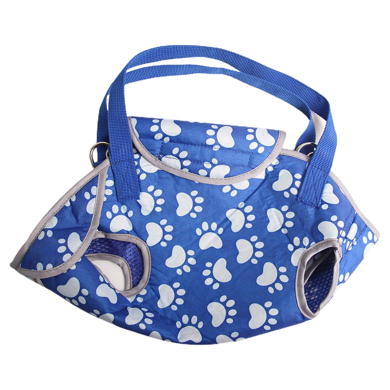 Kripyery Pet Carrier Bag Adjustable Strap Fastener Tape Breathable Cute Prints Handbag Outing Portable Cat Puppy Outdoor Travel Carrying Pouch Cat Supplies
